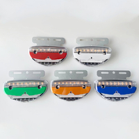 Factory Price Universal Lorry Truck Trailer Alien Type Red White Amber Blue Green 24V LED Side Marker Lamp Signal Light