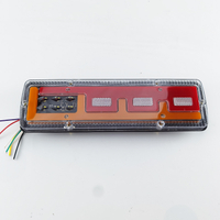 30cm 24V 12V LED Truck Agricultural Vehicles Tricycle Lorry Bus Rear Tail Light Stop Brake Reverse Turn Warning Lamp