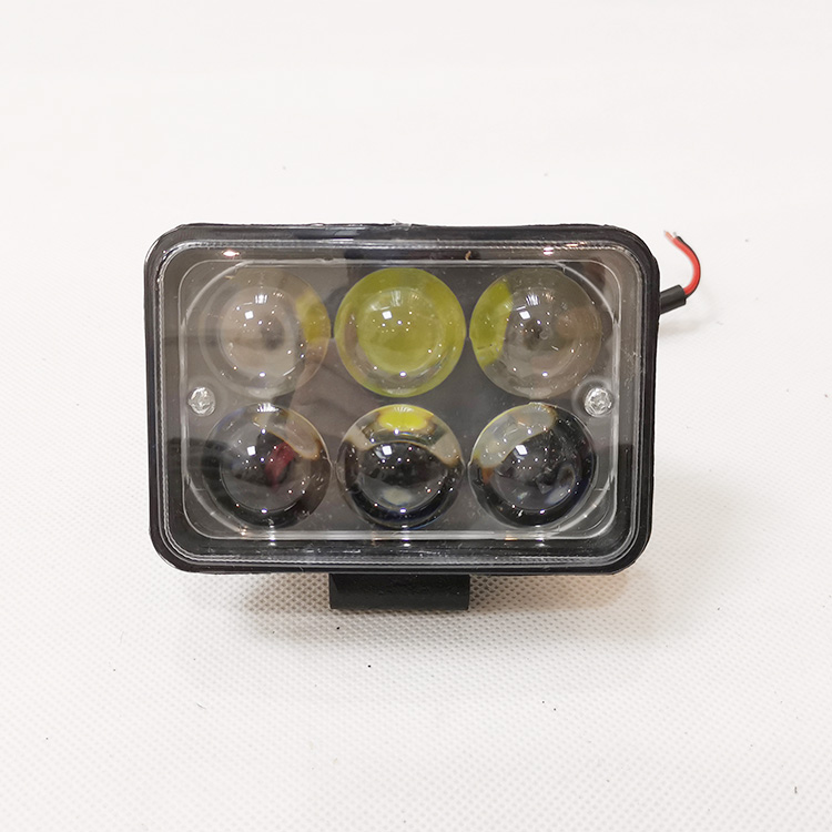 Waterproof 3" 4" 5" 6" 7" Inch Offroad Lamp Convex Lens Condensing Super Long-distance Irradiation Square Led Work Light