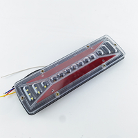 12V 24V LED Truck Lorry Caravan Brake Turn Steering Reversing Running Signal Rear Tail Light Trailer Stop Lamp