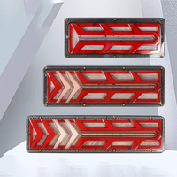 Trailer Truck Waterproof Airplane Type Indicator Reverse Brake Stop Turn Signal Lamp Cargo Rear Parking Tail Lights