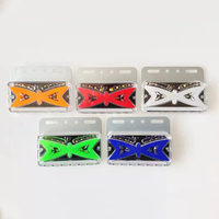 24V Colorful Glasses Mask Type LED Marker Lamp Signal Indicator Truck Side Lights