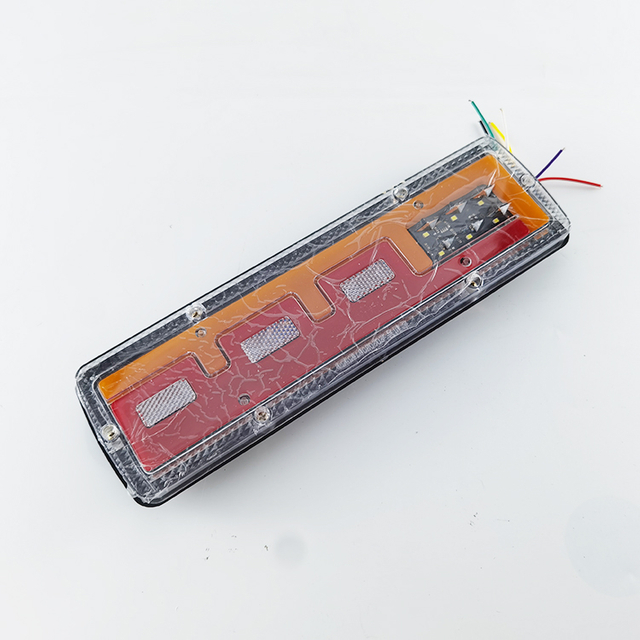 30cm 24V 12V LED Truck Agricultural Vehicles Tricycle Lorry Bus Rear Tail Light Stop Brake Reverse Turn Warning Lamp