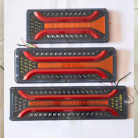 Universal Waterproof Durable 24V LED Rear Tail light Signal Indictator Stop Lamp For Truck Trailer Lorry