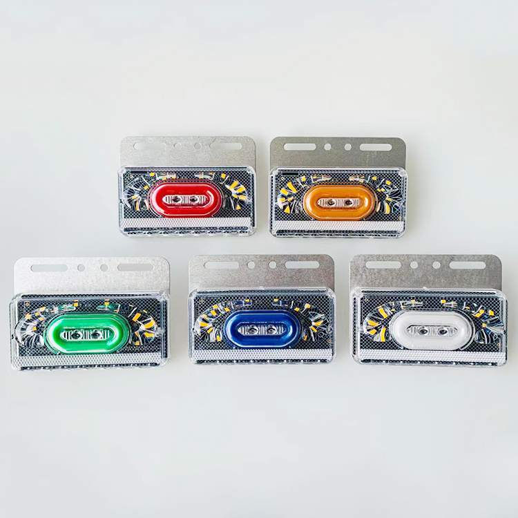 Monster Type 24V Colorful Car Bus Truck Trailer Lorry LED Side Clearance Marker Indicator Light Warning Lamp