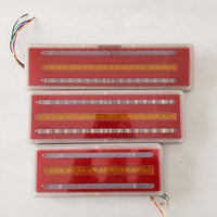 Hot Sell 24V Universal Combination Led Truck Trailer Stop Rear Brake Reverse Turn Indicator Lamp Tail Lights