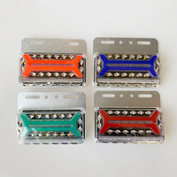 Trailer Truck Lorry DC 24V LED Bone Diamond Type Flashing Marker Side Lamps