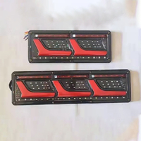 24V LED Tail Lights Rear Combination Lamp Trailer Tractor Lorry Turn Signal Clearance