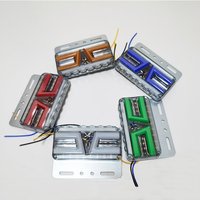 Waterproof 12V 24V Trailer LED White Yellow Red Green Blue Signal Side Marker Lamp For Truck